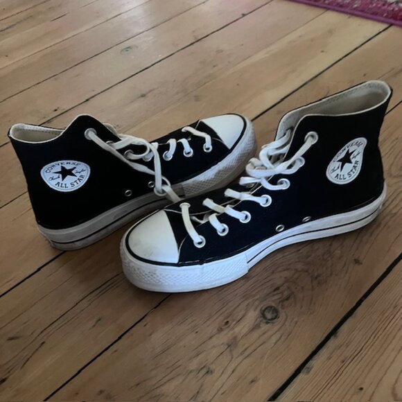 Converse High Top Platforms - Picture 5 of 7